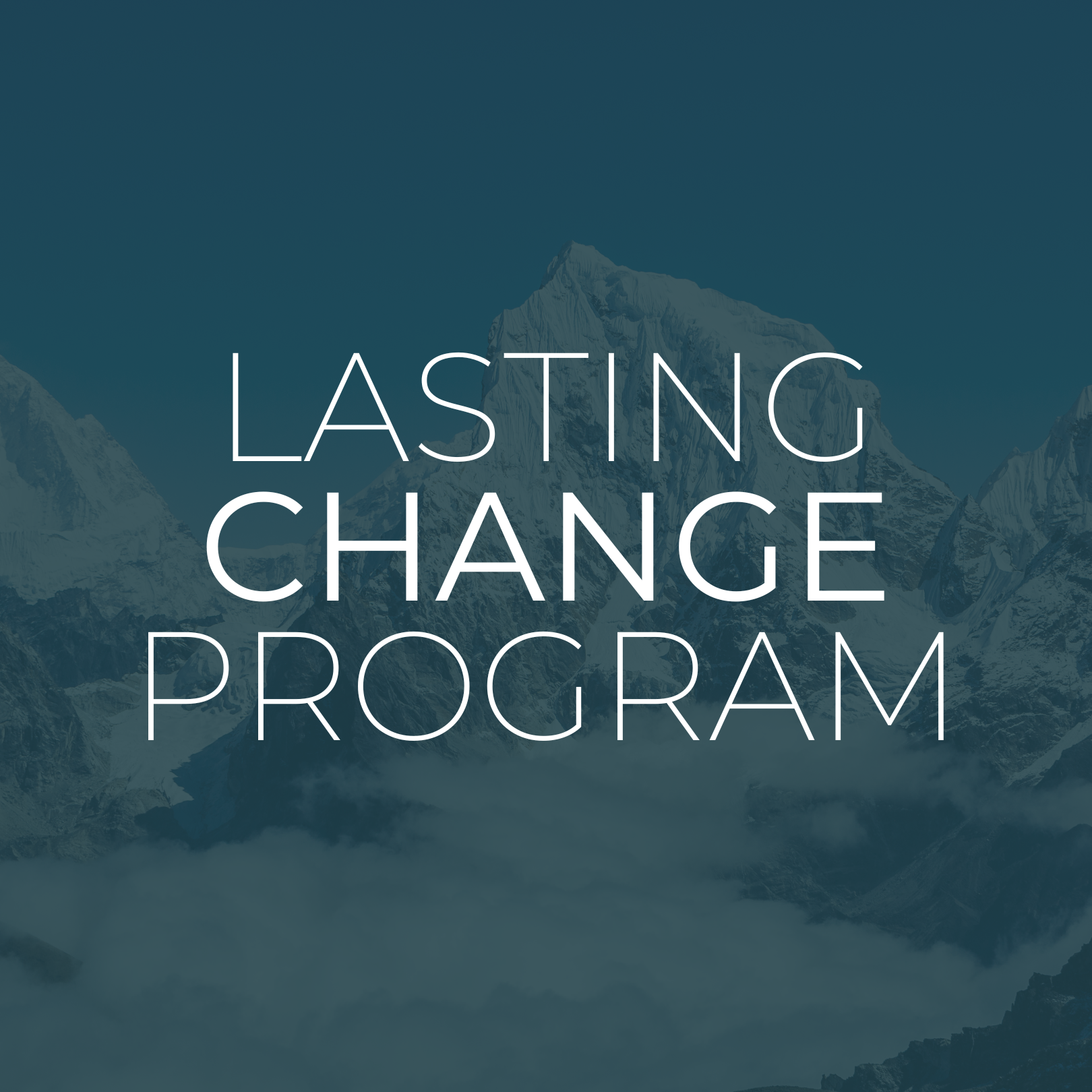 Lasting Change Program Lasting Change Program